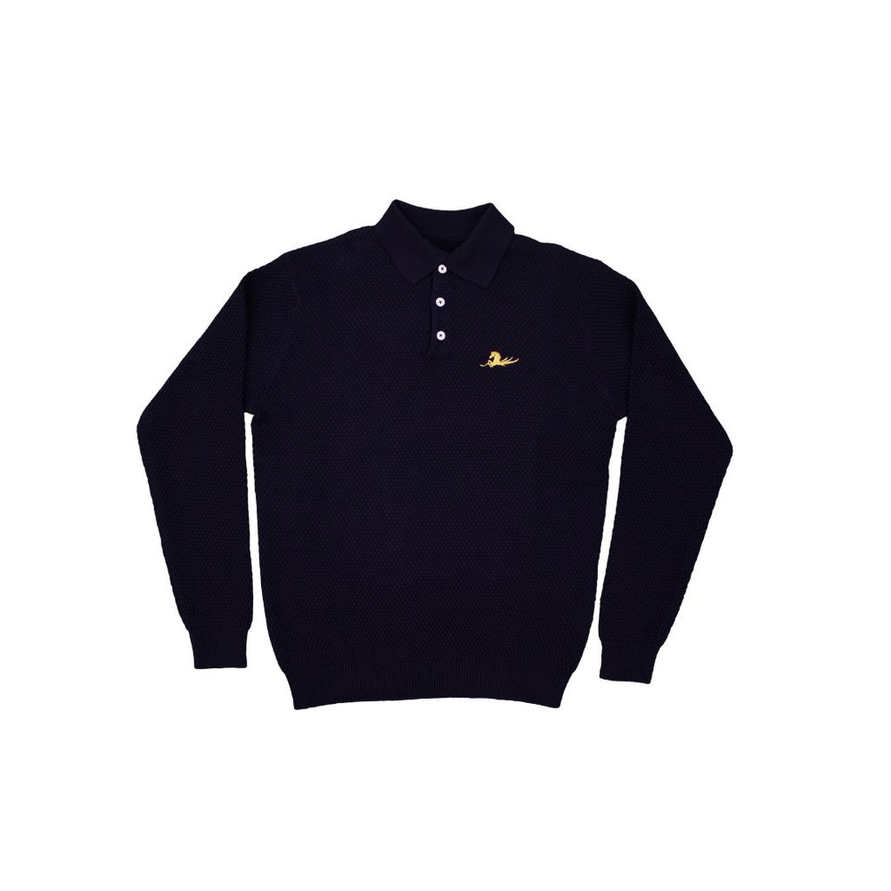 Polo Shirt,  New, Super Comfortable 100% Cotton,  Black  M, L, and XL. - Picture 2 of 3